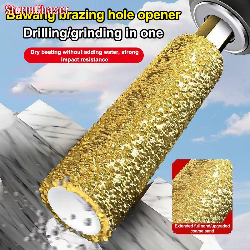 [Storm-t] 1/2/3/4 ชิ้น Diamond Core Bits ด้ายเจาะแห้งหกเหลี่ยม Shank Core Hole Saw สําหรับกระเบื้องเซรามิกหินแกรนิตหินอ่อนบดหัว