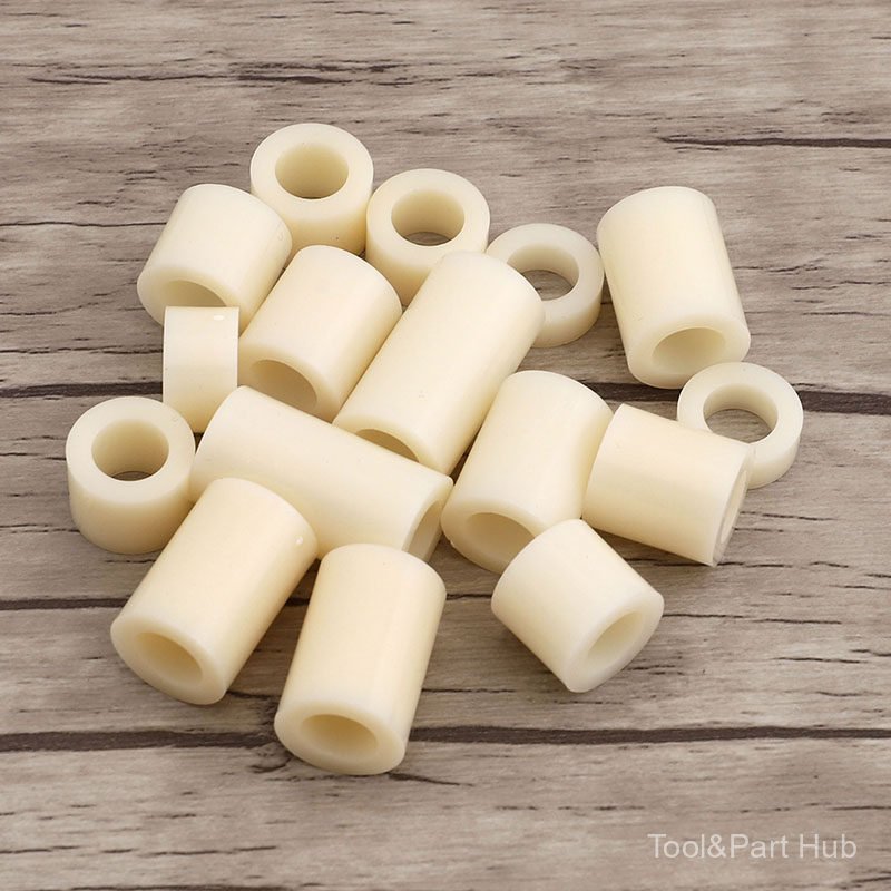 T&P#ปลอกฉนวนคอลัมน์ไนลอน คอลัมน์พลาสติก ABS แบบตรง คอลัมน์รองรับพลาสติก m2M3M4M5M6M7M8M12