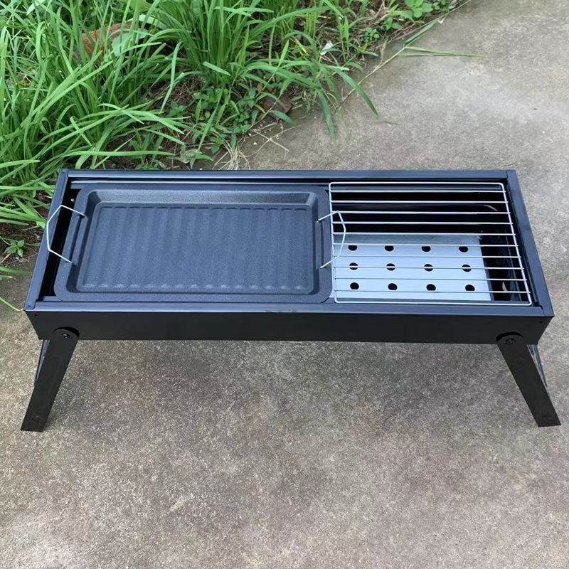 Thick Korean BBQ Grill Pan Outdoor Accessory Griddle Plate Combo Teppanyaki Camping
