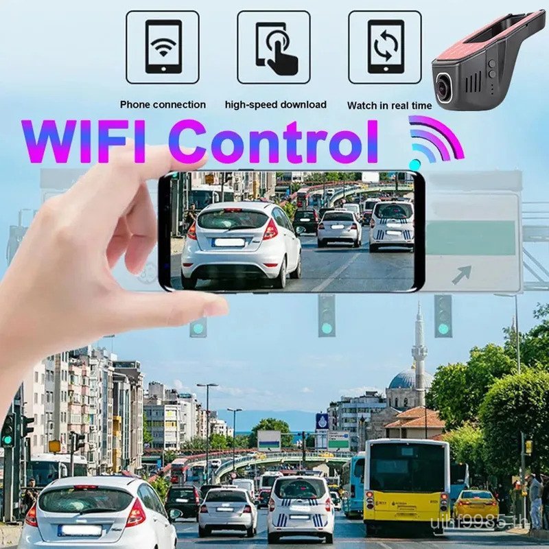 4K 2160P WiFi รถ DVR Dash Cam กล้อง 2K 1600P 1080P 24H ที่จอดรถ APP ควบคุมรถขับรถ Video Recorder สํา