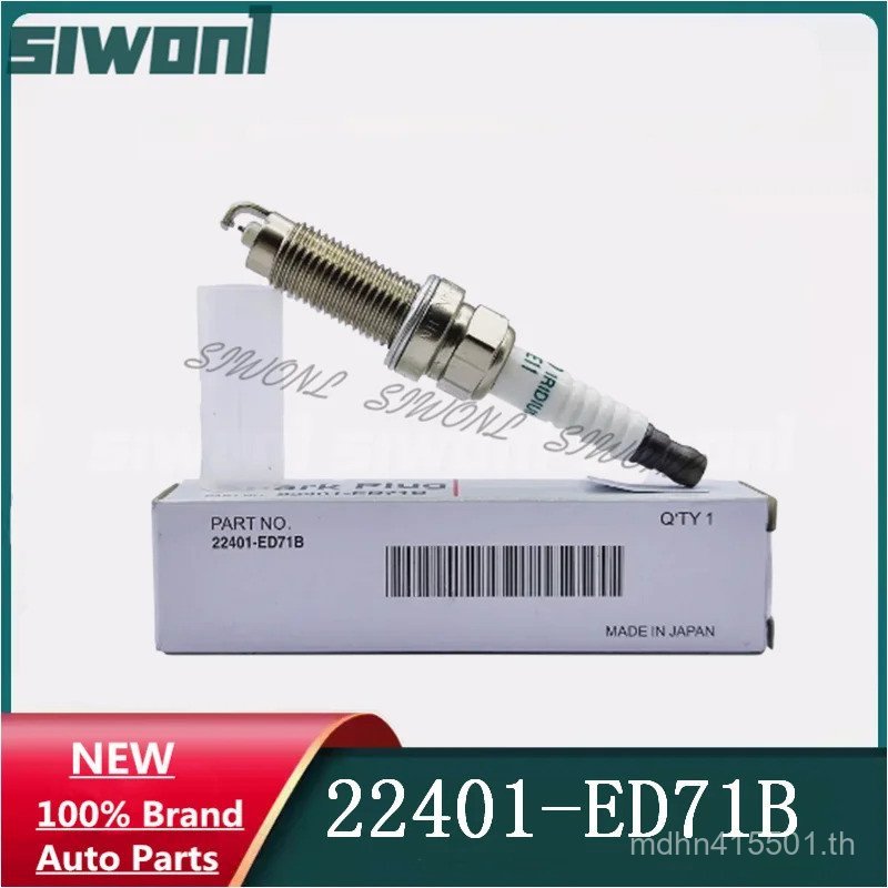 4 ชิ้น/ล็อต Platium Iridium Spark Plug สําหรับ Nissan Juke Versa Micra Tiida X-Trail DILZKAR6A11 224