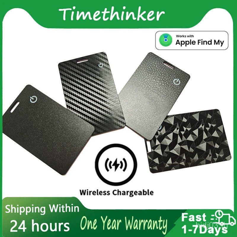 PBX Thin Wallet Card Tracker ไร้สายชาร์จ GPS แท็กสมาร์ท Air tag ทํางานสําหรับ Apple Find My APP IOS 