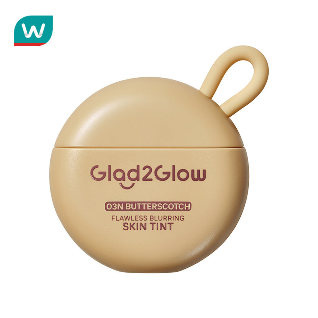 Glad2Glow แกลดทูโกลว์ ฟลอเลส เบลอริ่ง สกินทินต์ 03เอ็น บัตเตอร์สก็อตช์ 30 กรัม