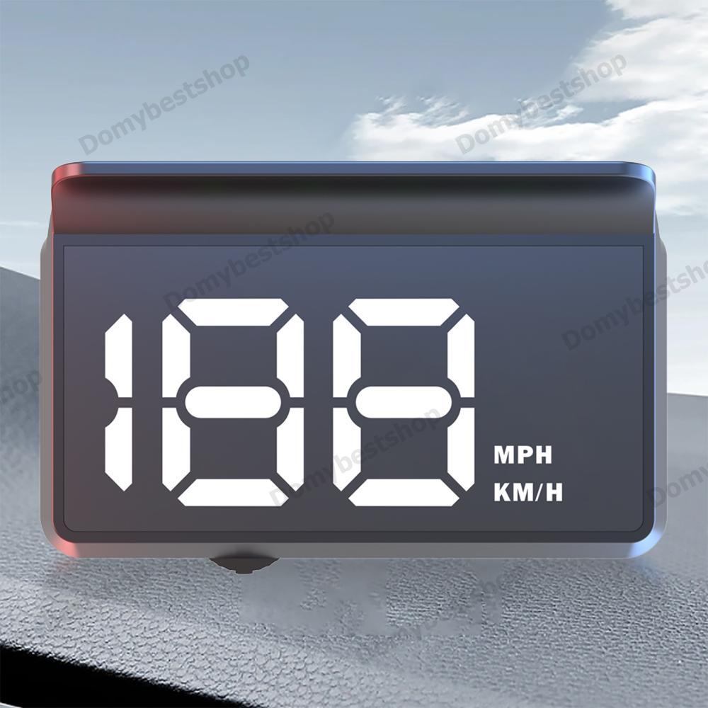 COD Universal Car HUD GPS HUD Head Up Display มาตรวัดความเร็วดิจิตอลสําหรับรถยนต์รถบรรทุก
