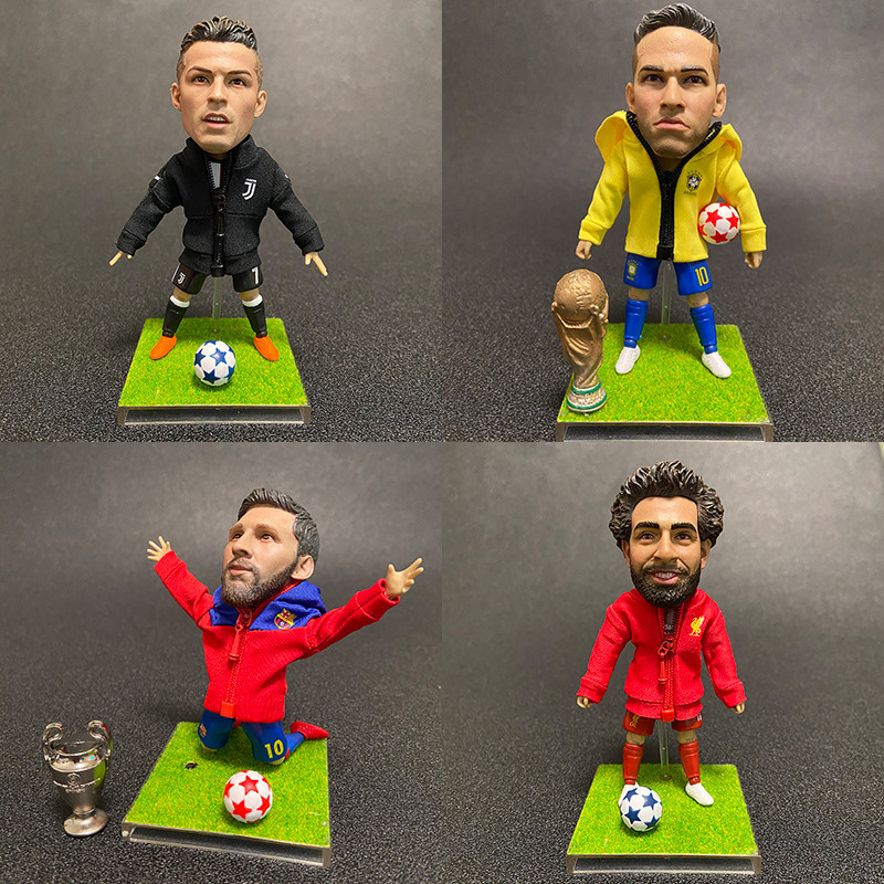 [คลังสินค้าพร้อม] Messi C Rombape Star Doll สินค้าฟุตบอลตุ๊กตารูปพัดลมอุปกรณ์ Royal Malaysia Bazaar ของที่ระลึก