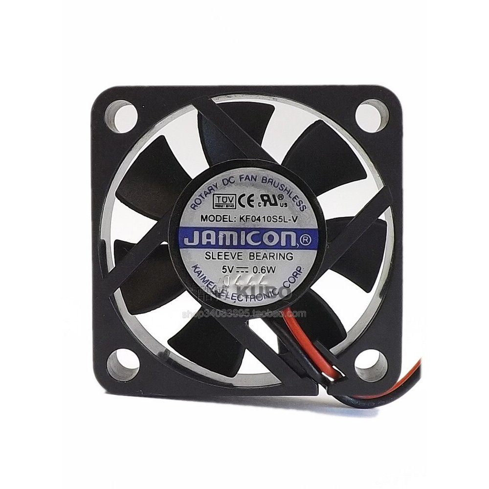 JAMICON 4010 พัดลม 4CM 5V พัดลมขนาดเล็ก เงียบ 2 สาย