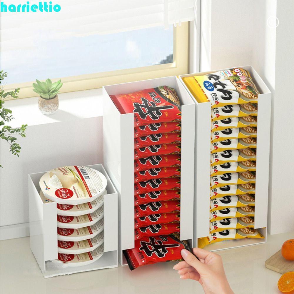 HARRIETTIO Korea Ramen Storage Box ความจุขนาดใหญ่