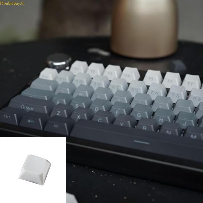 Doublebuy Wear Resistance Keycaps Set XDA Profile PBT Keycaps สําหรับการพิมพ์ข้อความเหมือนกับ