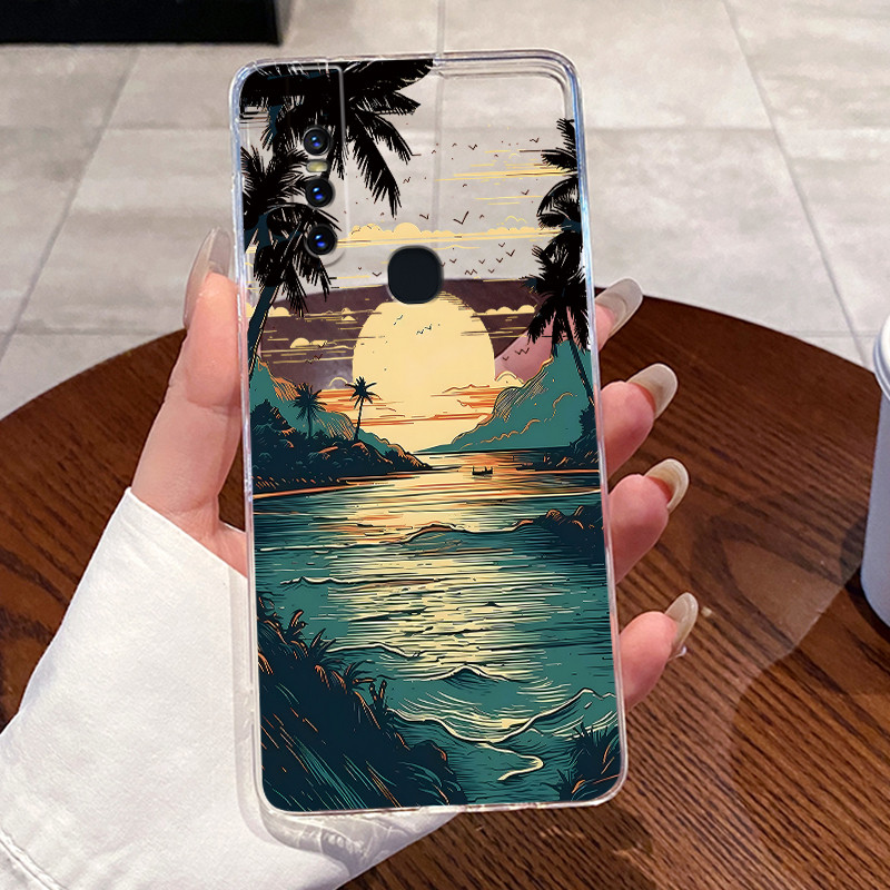 สําหรับVivo 1819 V15 1818 V15 Proเคสโทรศัพท์หรูหราน่ารักรักกระต่ายตลกซิลิโคนใสนุ่มTPUปกหลังสําหรับVivo V 15 ปลอก ราคา ถูกที่สุด โปรบีเคเค
