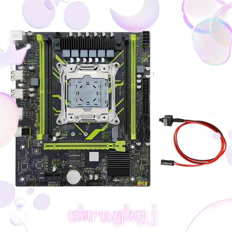 X99 DDR4 เมนบอร์ด LGA2011 X99 P4 H55 ชิปเซ็ต Gigabit Ethernet X99 เมนบอร์ดเดสก์ท็อป M.2 NVME/NGFF ช่