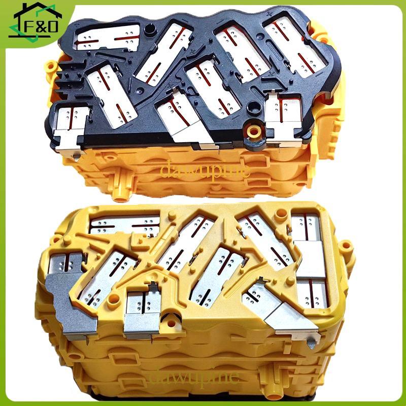 F&O 18 ชิ้น/เซ็ตกรณี 15x18650 เซลล์ผู้ถือ BMS PCBA Niel Connector สําหรับ DWalt Li-ion แบตเตอรี่ 60V