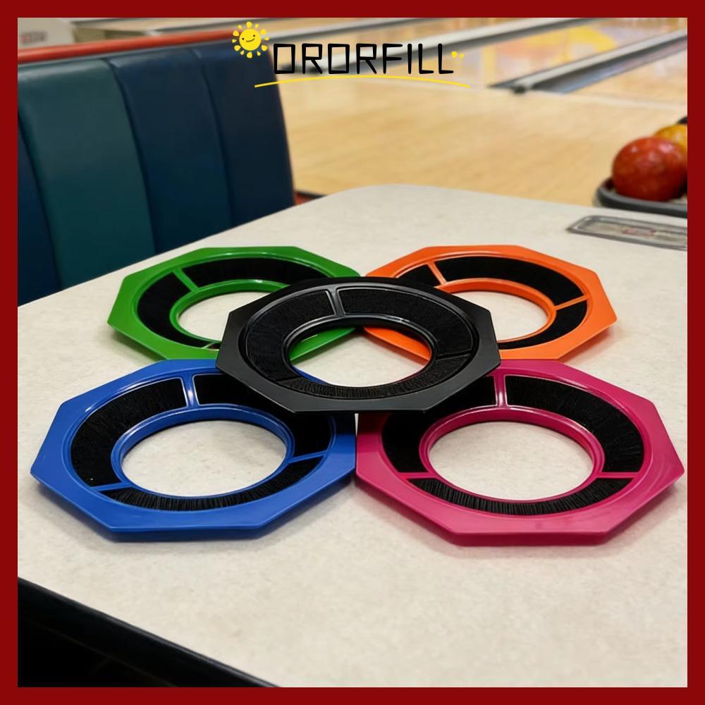 ORORFILL Bowling Ball Siding Pad Holder,ลื่น 2-in-1 Bowling Ball Holder,หกเหลี่ยมพร้อมกระดาษทรายReus