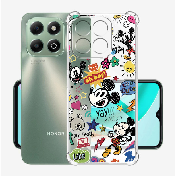 ส่งด่วน เคสใส สำหรับ Honor 400 400Pro 400lite X5B X5C X5CPlus X6B X7C X7D X9C X9D Play10 004