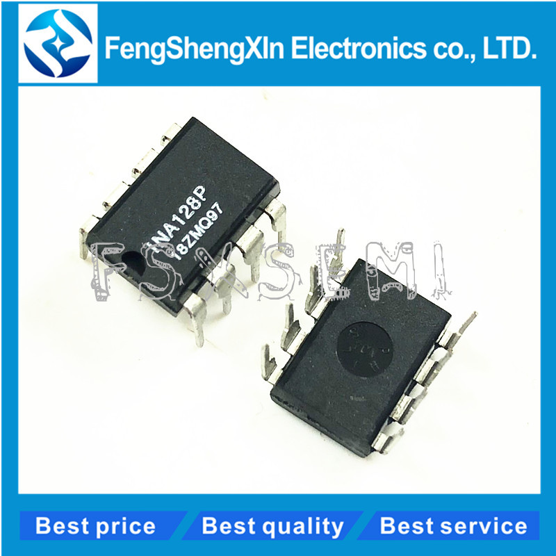 INA128PA INA128P INA128 พลังงานต่ํา INSTRUMENTATION AMPLIFIERS IC DIP-8