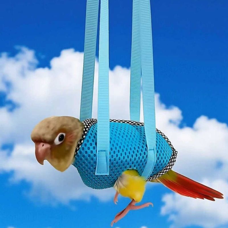 Parrot Tote Bag Bird Walking Handy Tool Parrot Tote Bag Parrot Outing Bird Walking Bagนกกระทา Handle