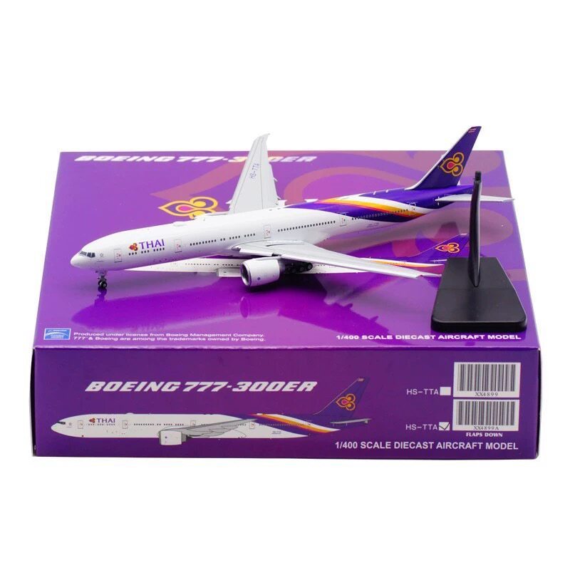 1: 400 JC Wings Alloy Airliner รุ่น Thai Airlines B777-300ER HS-TTA Wings