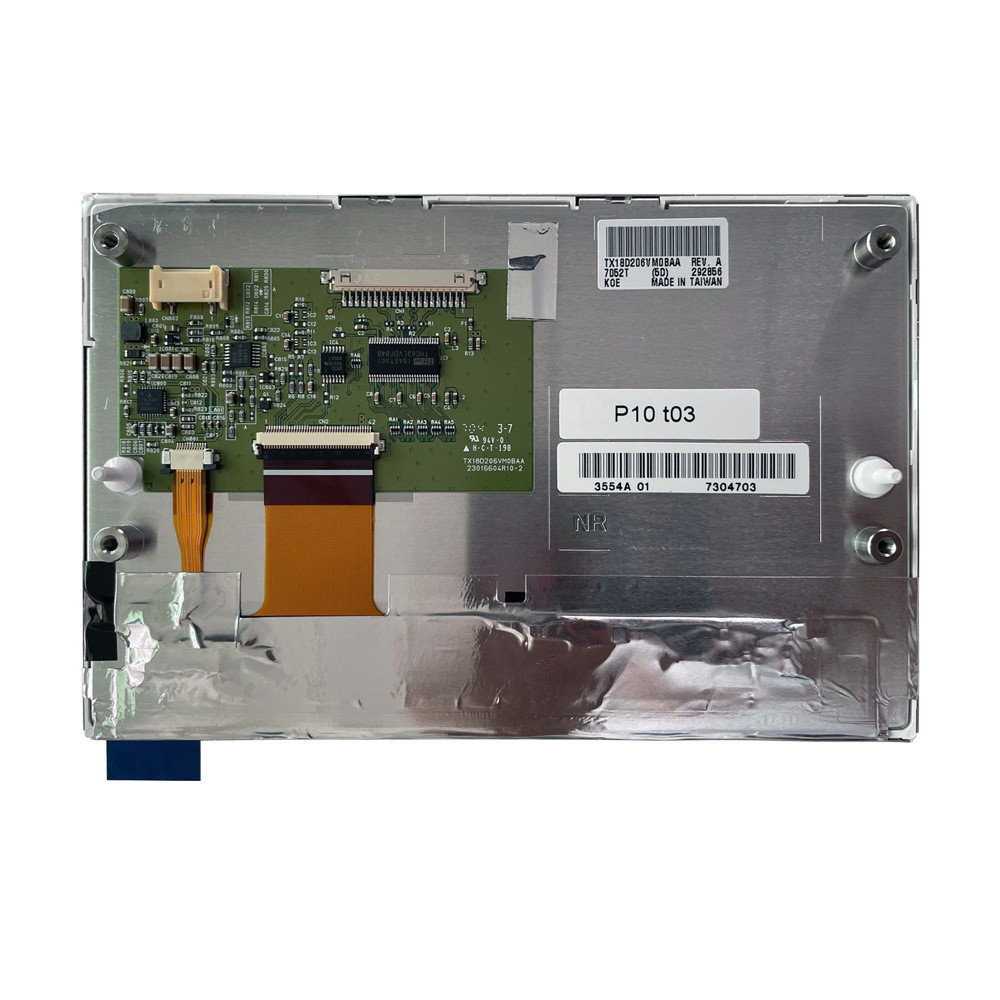 7英igit800*480 LCD TX18D206VM0BAA KOE 3554A เหมาะสําหรับการพกพา-ระบบ导 อะไหล่รถยนต์ตกแต่งรถ