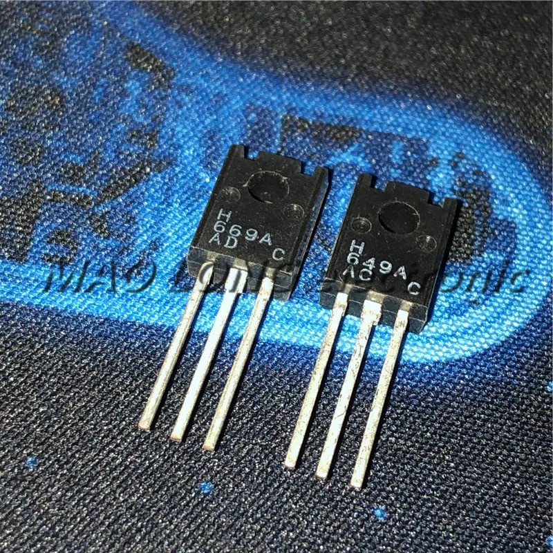 10PCS/50PCS 2SD / H669A / 2SB / H649A 669A 649A TO126 เสียงเครื่องขยายเสียงทรานซิสเตอร์ในสต็อกใหม่ o