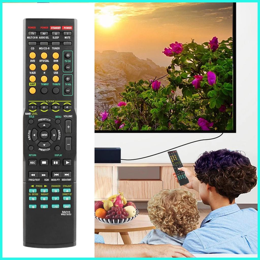 สําหรับ Yamaha AV Receiver Home Audio HTR-6025 HTR-6030 รีโมทคอนโทรลสําหรับ Av Receiver Audio Video 