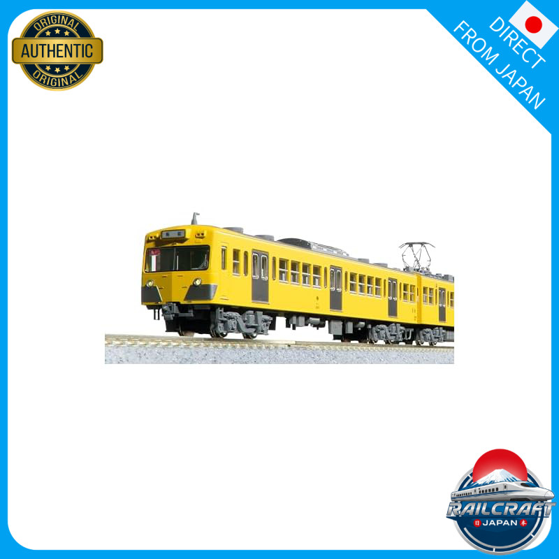 KATO N Gauge Seibu Railway 101 Series Initial Form New Color 6-Car Set Railway Model Train 10-1358