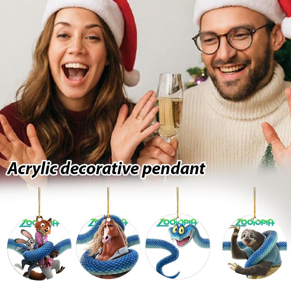 Crazy Animal City 2 จี้ตกแต่งอะคริลิค P9o0