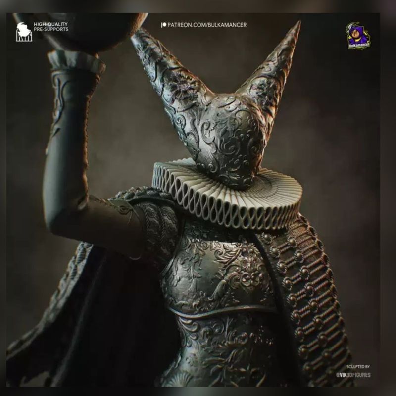 1/10 Warhammer 40k Artillery Witch gk โมเดลสีขาว, การพิมพ์ 3d Warhammer Future Style นักรบหญิง รุ่นส