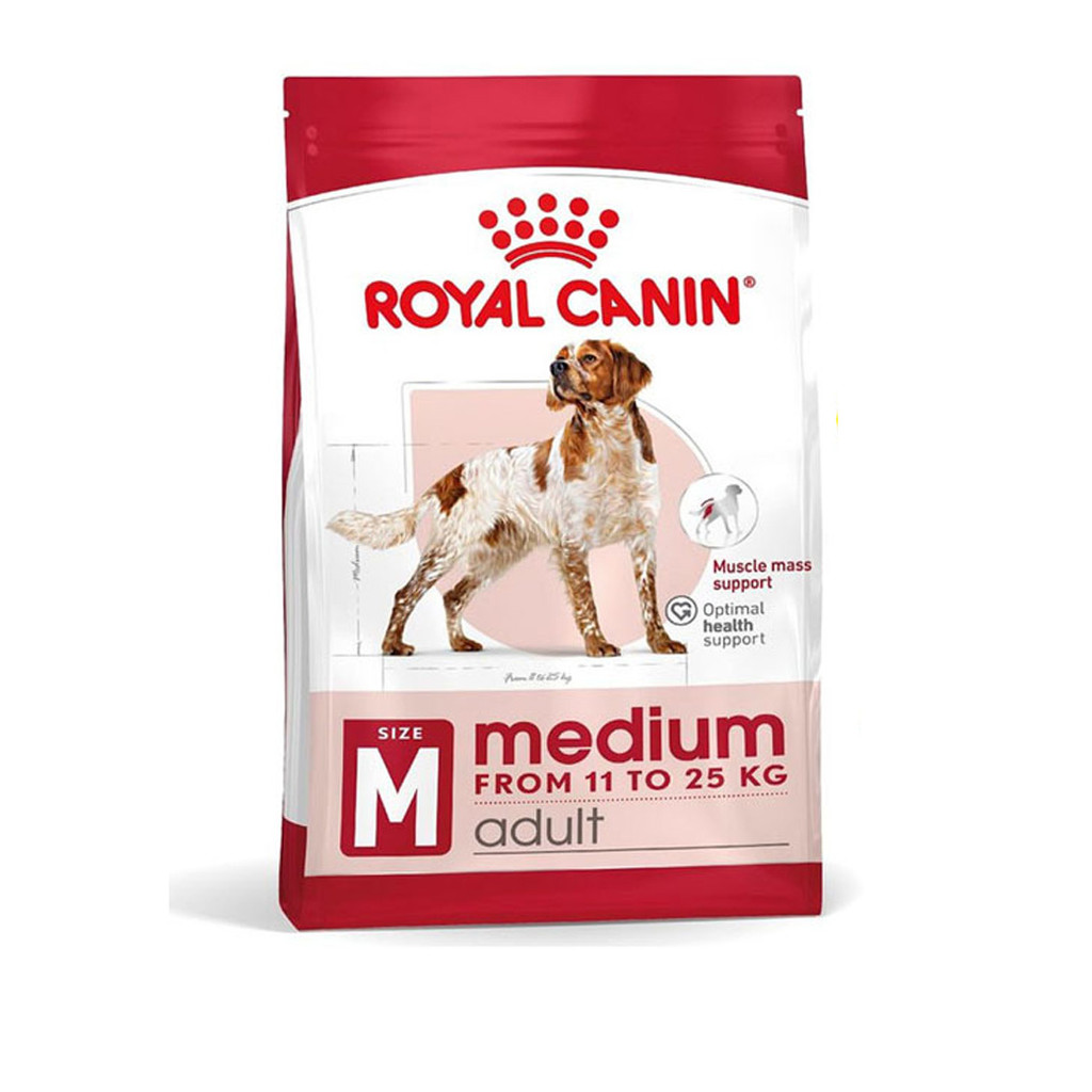 ROYAL CANIN MEDIUM ADULT 15 KG สุนัขโตพันธุ์กลาง