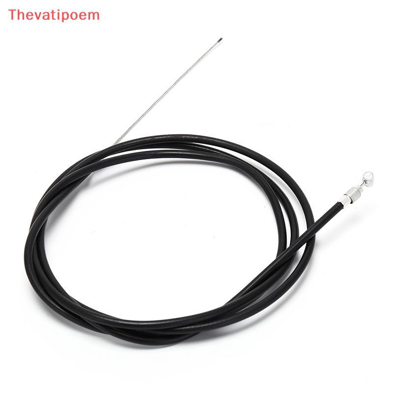 [Thevatipoem] 1 ชิ้นขี่จักรยานจักรยานเสือภูเขาสายเบรคลวด 175 ซม.สาย + Husing Kit HOT