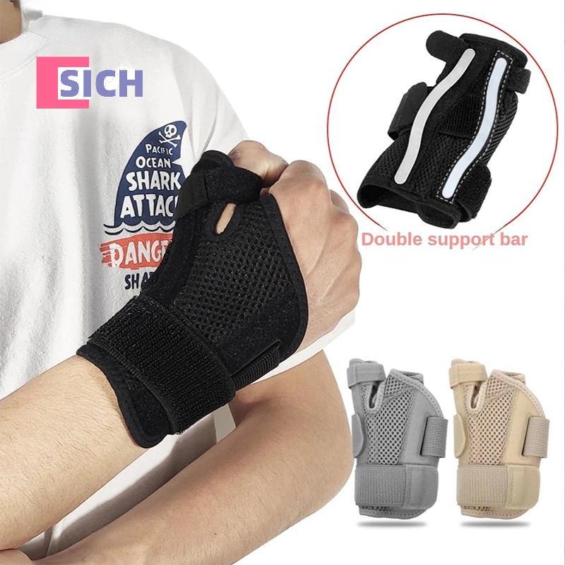 [Sich] 1 PC ยืดหยุ่น Splint ข้อมือ Thumb สนับสนุนรั้งปรับข้อมือ Thumb Stabilizer Immobilizer Trigger Thumbs สนับสนุนวงเล็บใหม่