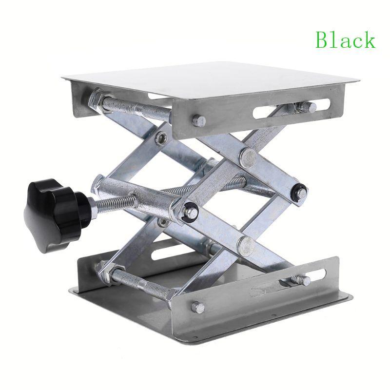 BLACK Laboratory Lifting Platform Lab Lift Table Lab Jack Stand Rack Scissor Lab-Lift