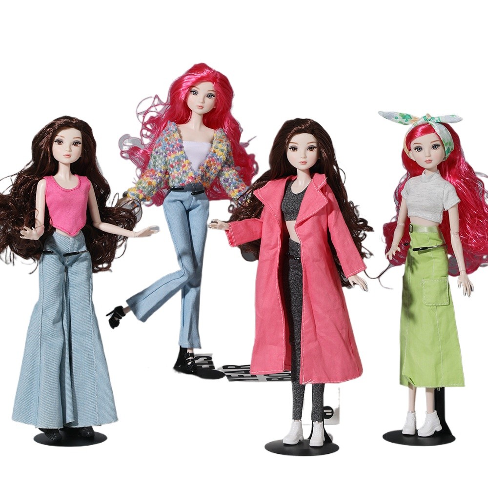เสื้อผ้าตุ๊กตา เหมาะสําหรับ 1/6 ขนาด 32 ซม.Supermodel Body 30 ซม.Slim Body ตุ๊กตา DIY Dress-up ของเล่นเสื้อผ้าอุปกรณ์เสริม (ไม่มีตุ๊กตา)