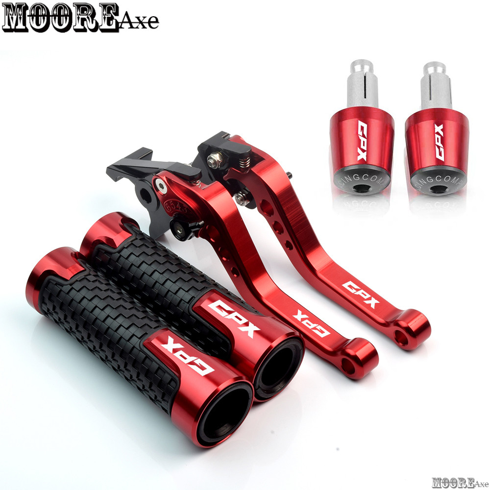 Mooreaxe อุปกรณ์เสริมสําหรับ GPX DZ3 ก้านคลัทช์เบรครถจักรยานยนต์พร้อมด้ามจับแฮนด์พร้อมชุดน้ําหนักปลายบาร์ YSTZ04