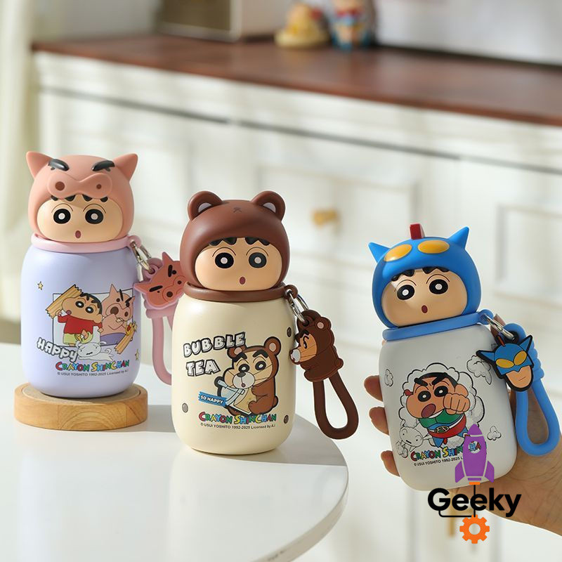 ขายร้อน Crayon Shin-Chan Thermos Cup 2025 สไตล์ใหม่มูลค่าสูงหญิง Mini ถ้วยน้ําเด็กน่ารักขนาดเล็กแบบพกพาถ้วย &--- &- * & * & *