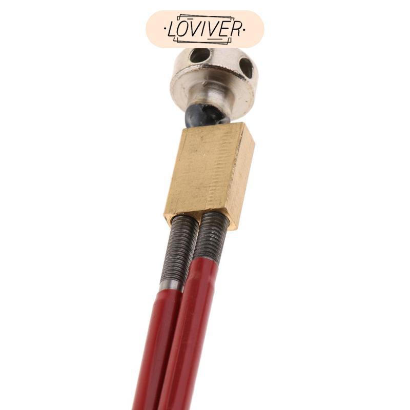 Two Way Two Action Adjustable Truss Rod หัวทองเหลืองสําหรับกีตาร์ Mandolin 456 มม.