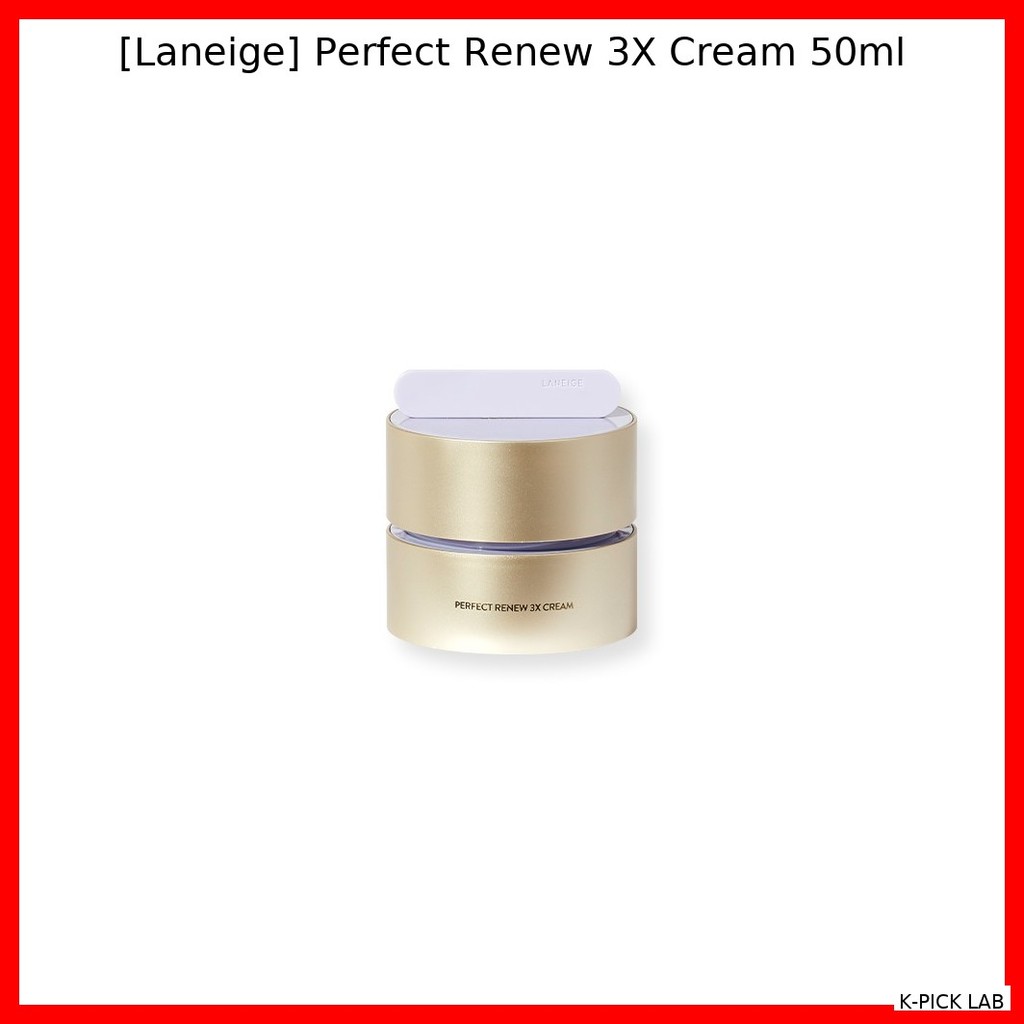 [Laneige] Perfect Renew 3X Cream 50ml / Korean Anti-Aging Cream / Revitalizing Formula by K-PICK LAB