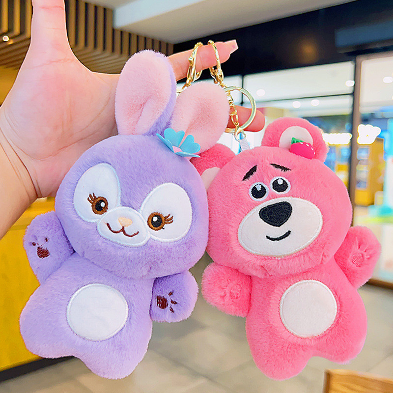 พวงกุญแจตุ๊กตาอนิเมะน่ารักสำหรับนักเรียน พร้อมเป็นของขวัญขนาดเล็ก