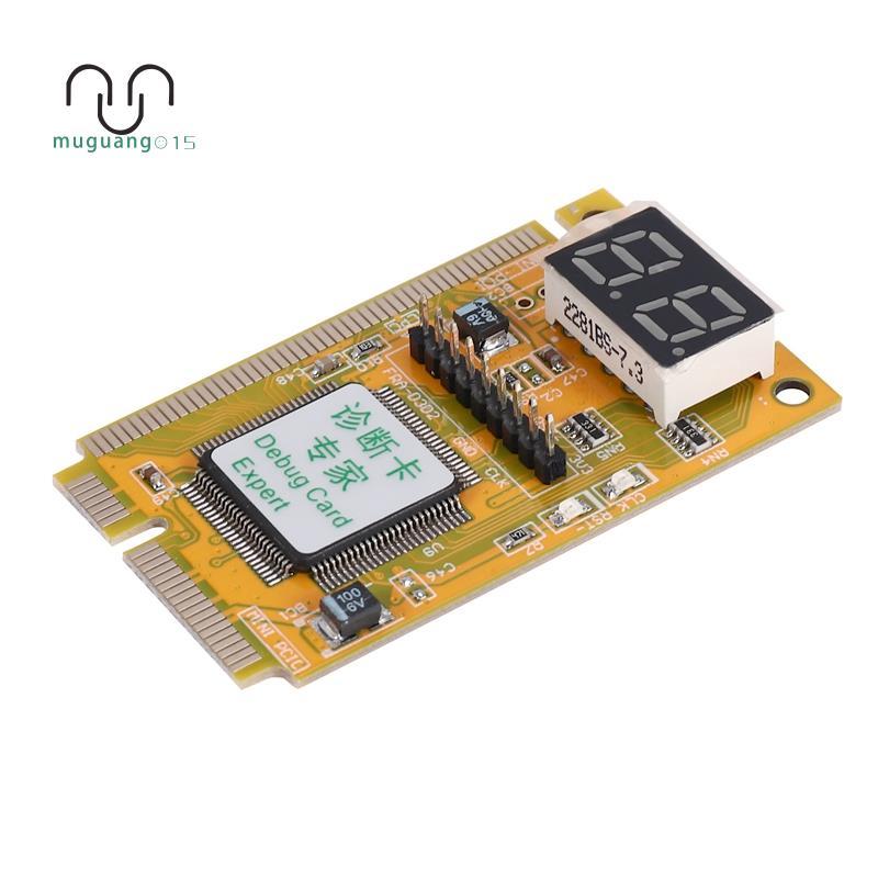 [ขาย M5]Multifunction Debug Card Expert Mini PCI PCI-E LPC PC Laptop Analyzer Tester Diagnostic Post