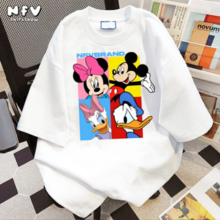 NFV ใหม่ล่าสุด✨Mickey Mouse เสื้อยืดทรงหลวมสำหรับฤดูร้อน ใส่…