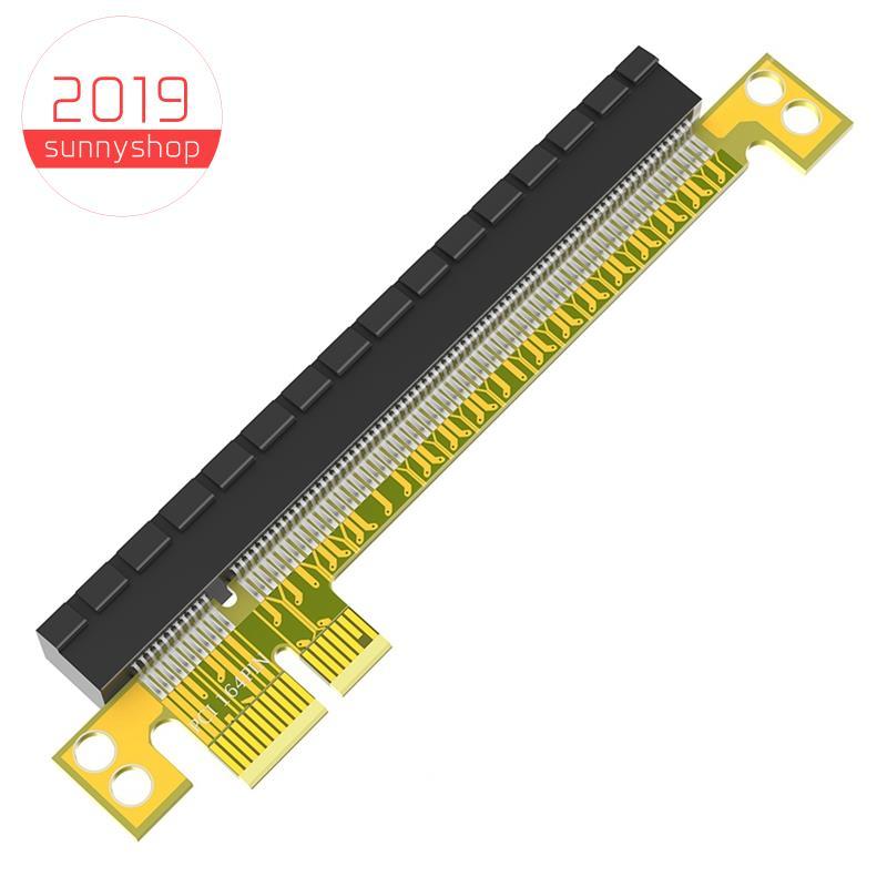 [sunnyshop2019]PCI-E Express 1x to16x Extension Card PCI-E 1x to16x Extender Card Adapter Male toFem