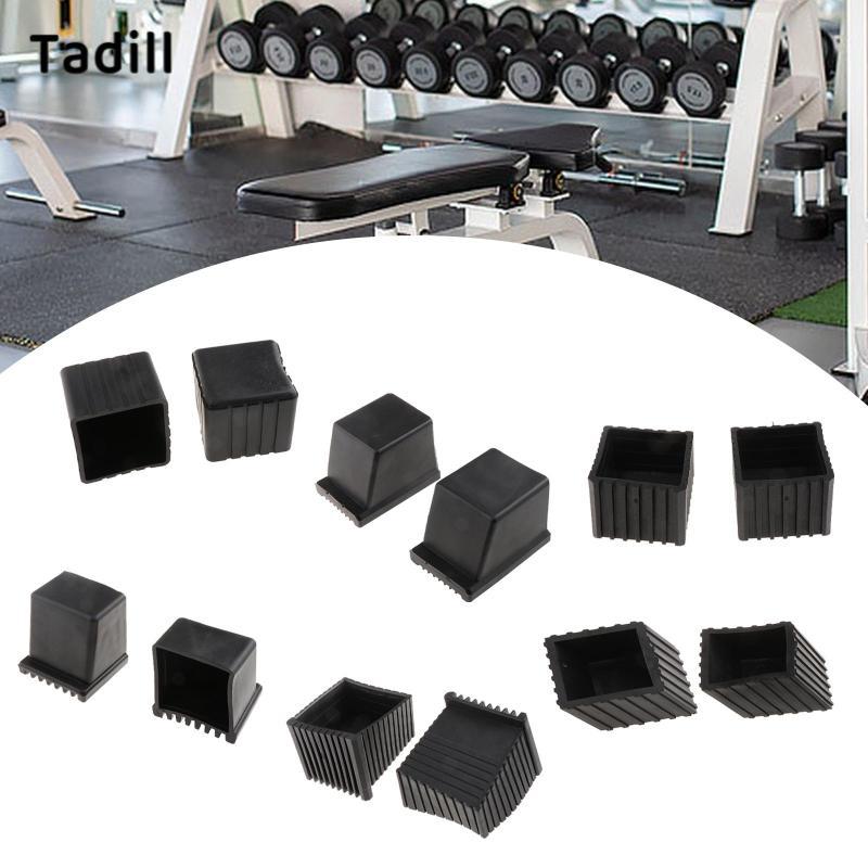 Tadill 2 ชิ้น End Cap อุปกรณ์ออกกำลังกาย Anti-Slip ทนทาน ใช้ได้ทั้งในบ้านและออฟฟิศ — صورة 4