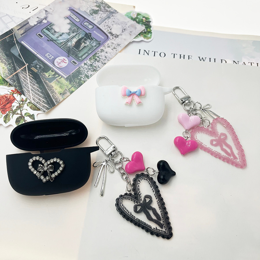 แฟชั่นสําหรับ EarFun Air 2NC/Air Mini 2/คลิปพร้อมkeychianซิลิโคนหูฟังสําหรับEarfun Air Mini 2 ฝาครอบ