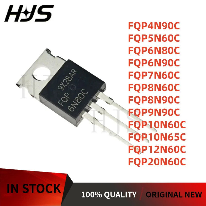 5PCS FQP10N65C FQP6N80C FQP5N60C FQP4N90C FQP12N60C FQP9N90C FQP8N60C F6N60C F7N60C F20N60C F7N60C F