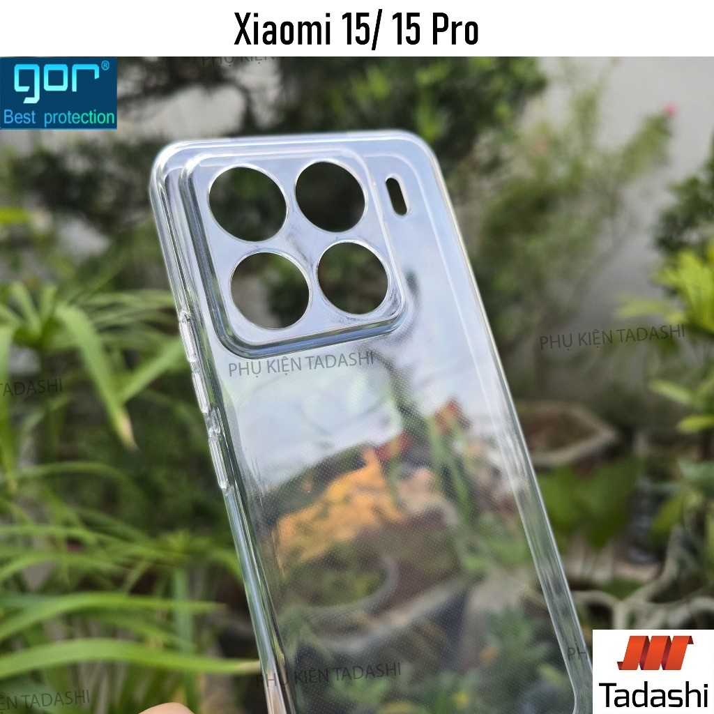 Gor Xiaomi 15/ 15 Pro/ 15 Ultra, Xiaomi 14/ 14 Pro/ 14 Ultra Transparent Case เหมาะกับความแน่น ปกป้อ