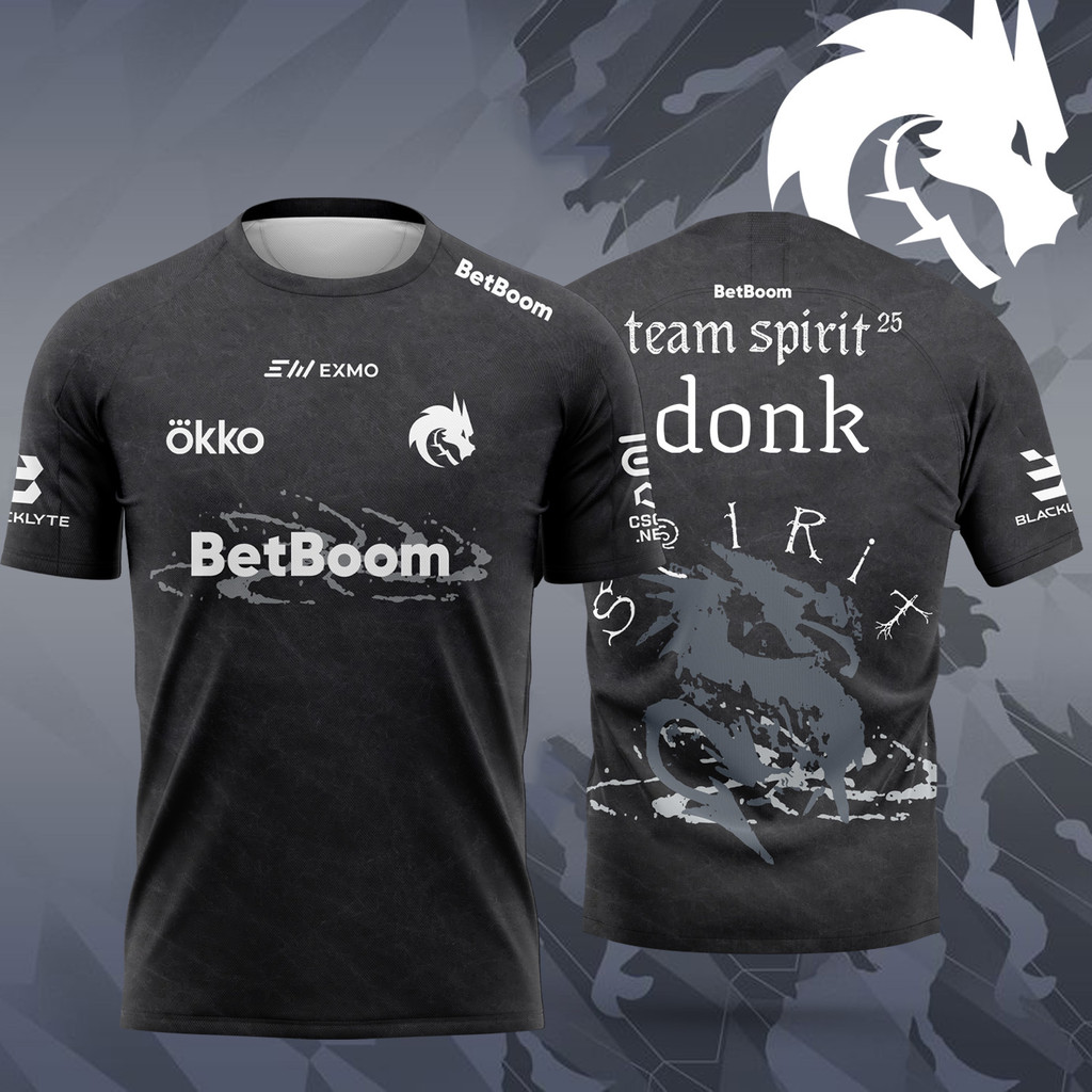 เสื้อยืดทีมอีสปอร์ต สำหรับผู้ชาย แขนสั้น ฤดูร้อน 2026
