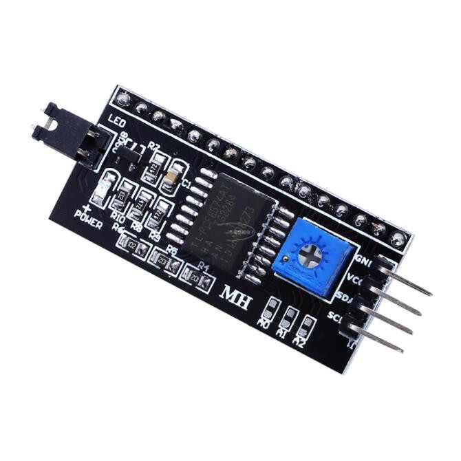 5 ชิ้น/ล็อต 1602 2004 แผ่นอะแดปเตอร์ LCD IIC I2C / อินเทอร์เฟซ lcd1602 I2C อะแดปเตอร์ LCD คุณภาพดีที