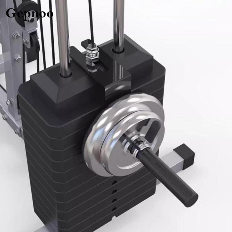 Gepnoo Gym Weight Stack Extender เครื่องมือเหล็กสำหรับการออกกำลังกาย เพื่อเสริมความแข็งแรงและการใช้งานที่บ้าน ราคา ถูกที่สุด ดีลบีเคเค แกลเลอรีภาพที่ 2