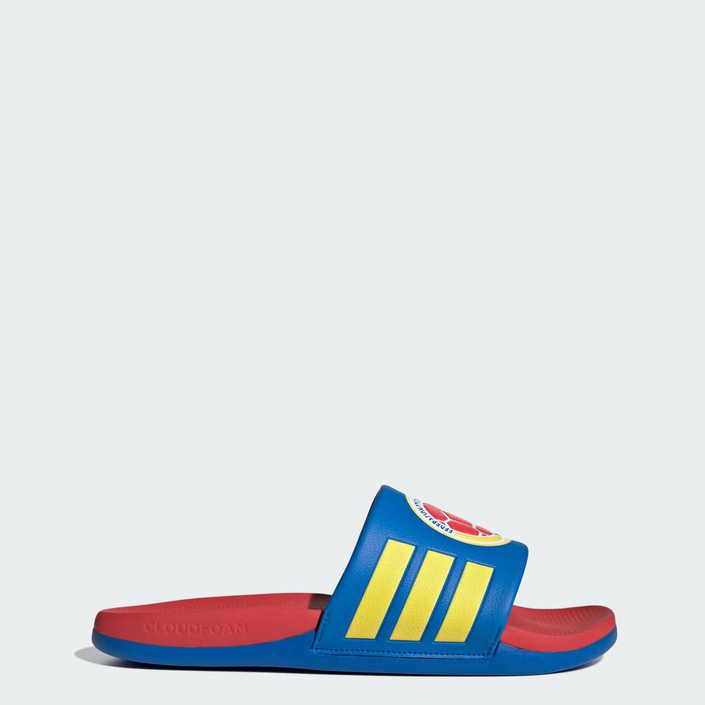 adidas ไลฟ์สไตล์ รองเท้าแตะ Adilette Comfort 2.0 Colombia Unisex สีน้ำเงิน HQ7421