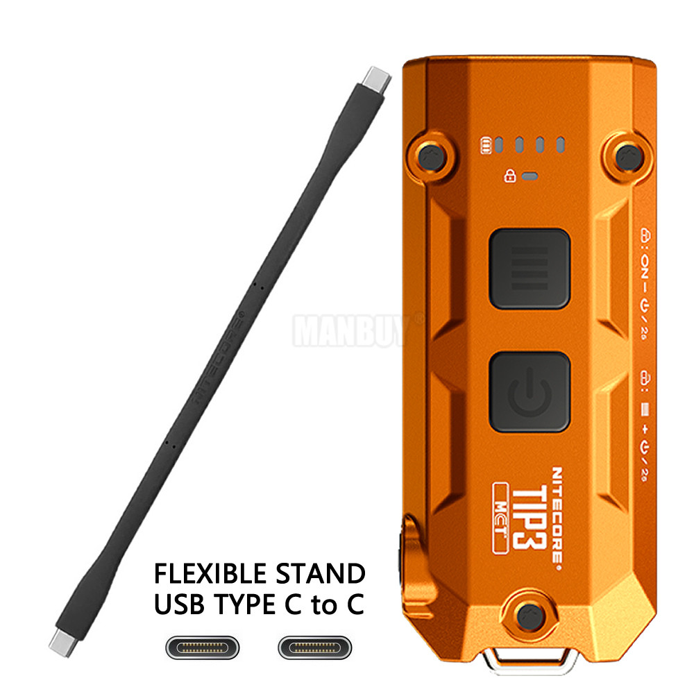 ไฟฉาย NITECORE TIP3 720 ลูเมนส์ ชาร์จไฟได้ – โปรปัง