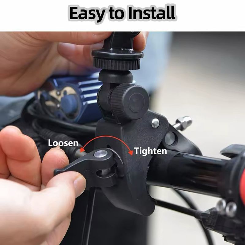GP-73 ขาตั้งกล้อง ขายึดแฮนด์จักรยาน มอเตอร์ไซค์ Bigbikeยึดกล้องGopro,,DJI,Sjcam,Xiaomi,Actioncam