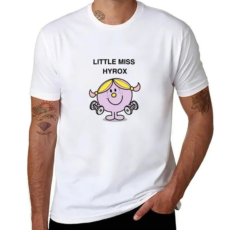 เสื้อยืด Little Miss Hyrox เสื้อยืดสําหรับผู้ชาย เสื้อยืดสําหรับผู้ชาย